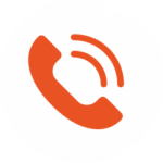 Kashmir_Button Telefon orange